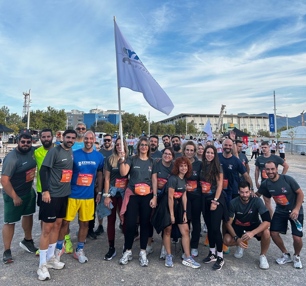 Symetal Running Team at B2Run Athens 2026